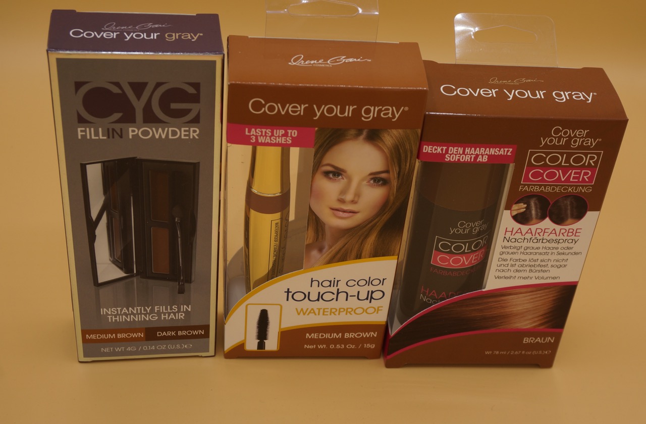 Schluss mit grauen Haaransätzen – „Cover your gray“