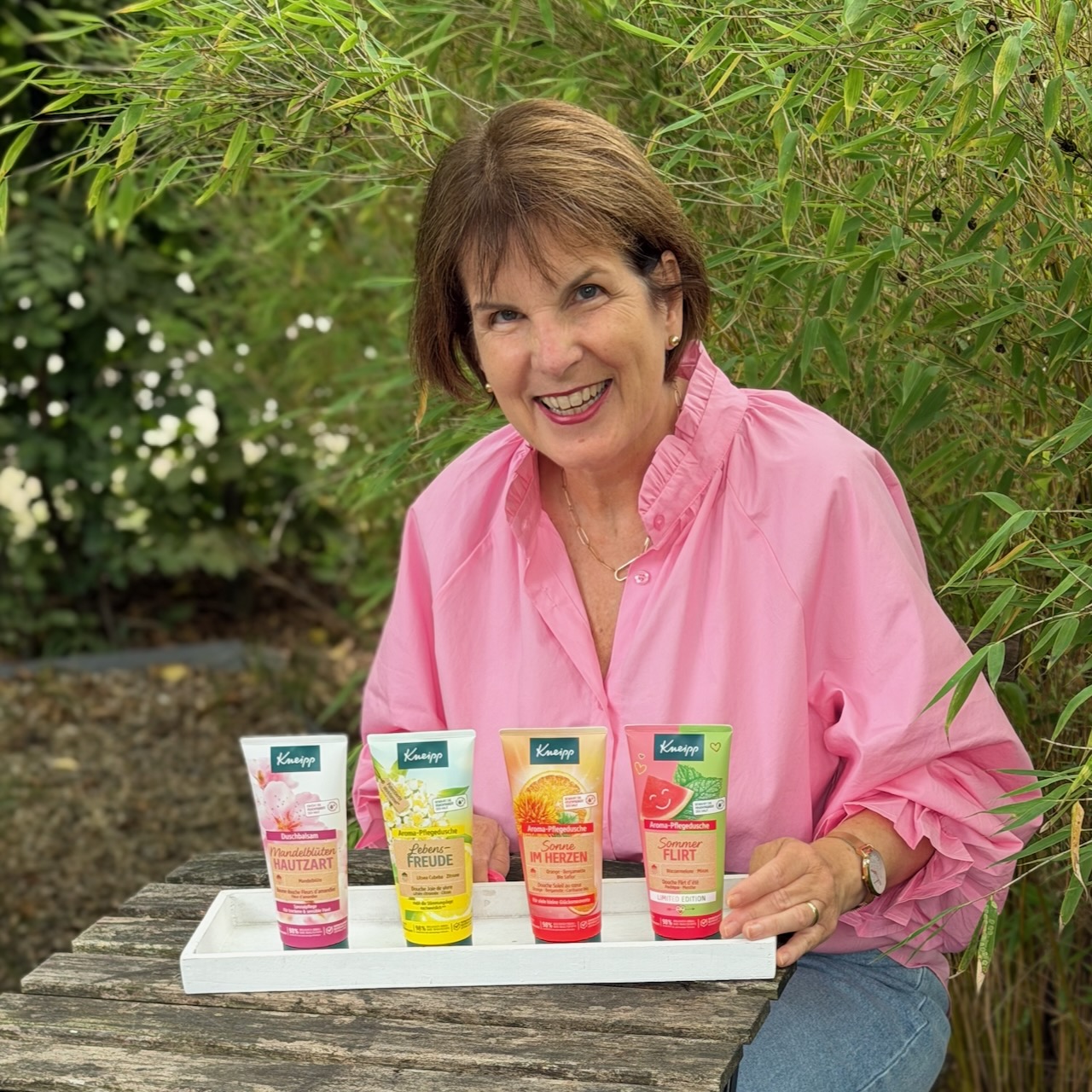 Ein schöner Tag beginnt unter der Dusche mit Kneipp